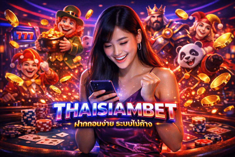 THAISIAMBET ฝากถอนง่าย ระบบไม่ค้าง