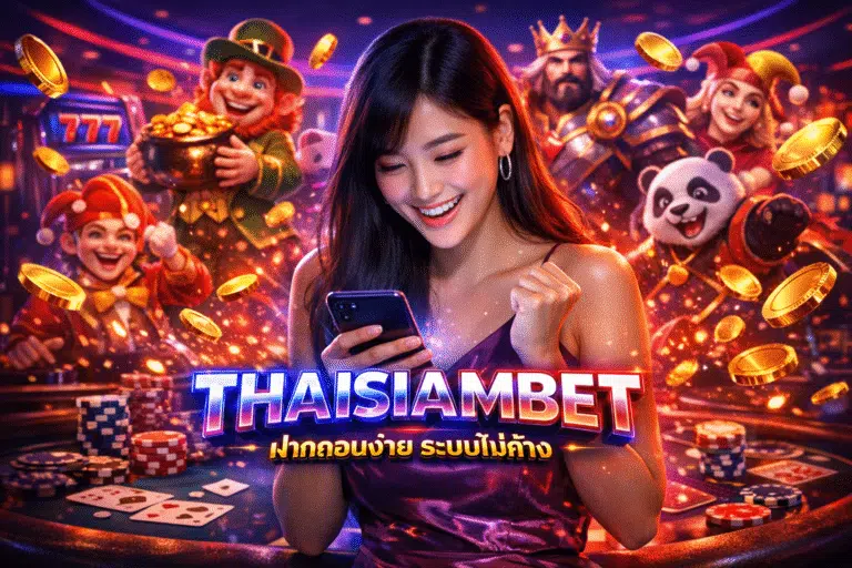 THAISIAMBET ฝากถอนง่าย ระบบไม่ค้าง